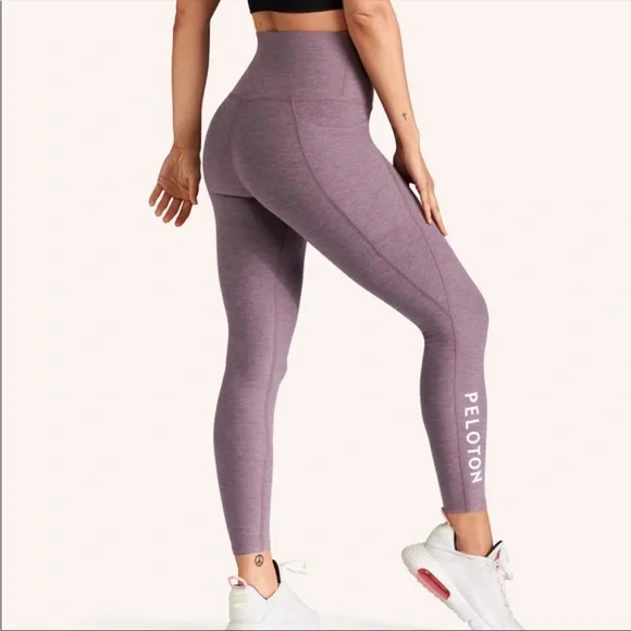 Beyond Yoga Pants Jumpsuits Beyond Yoga X Peloton Purple